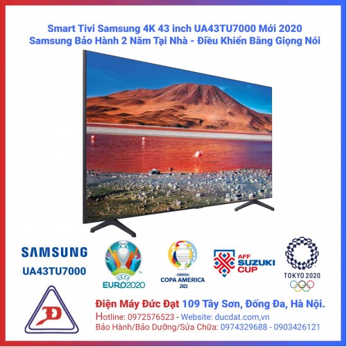 Tivi Samsung Smart 4K 43 inch UA43TU7000 2020